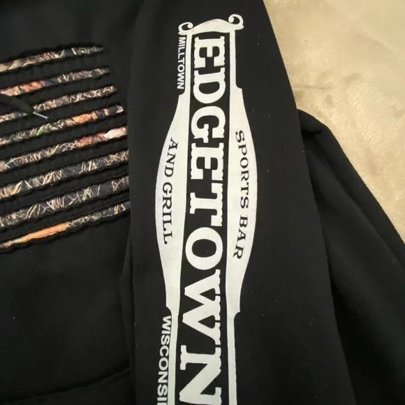 Buffalo Outdoors Men’s 2XL Hoodie Sweatshirt Pullover USA American Flag - Picture 10 of 16